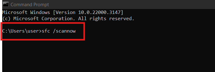 blue screen of death